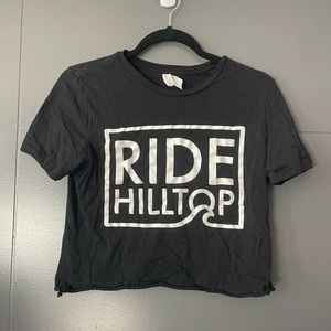 CYCLEBAR hilltop cropped tshirt
